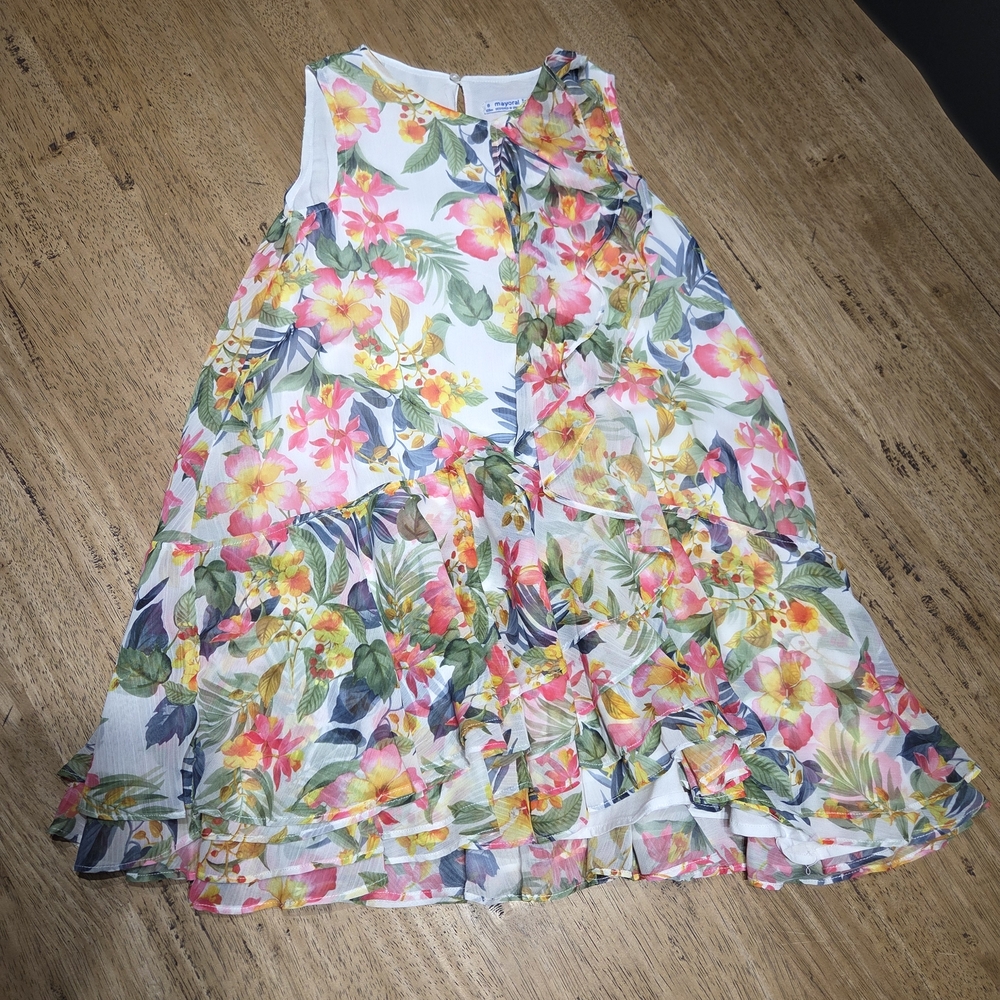 Floral Kids Dress